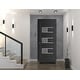 preview thumbnail 3 of 35, VDOMDOORS Manux 8933 | Front Door Exterior Door | Steel | Frame & Hardware Included | 18x80, Matte Black Entry Door
