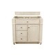 preview thumbnail 4 of 12, James Martin Vanities Bristol 36" Single Vanity, Vintage Vanilla Vintage Vanilla Cabinet Base Only - No Top