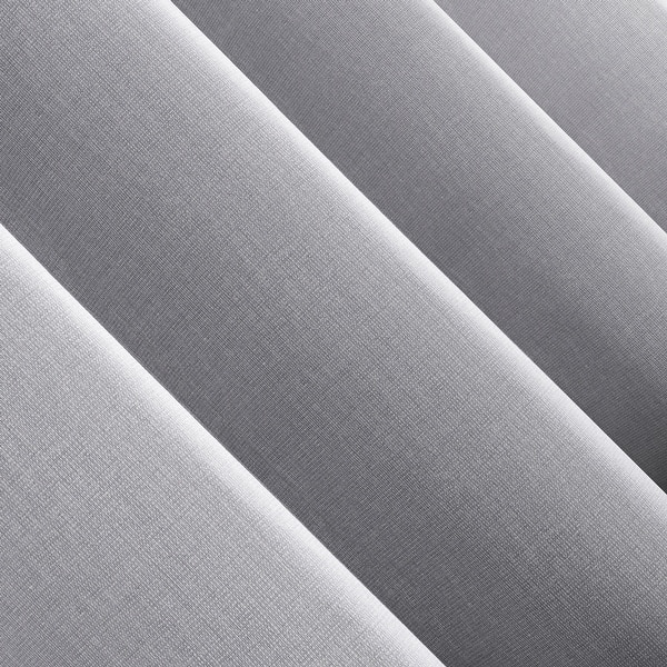 Sun Zero 100% Blackout Duran Curtain – 50x95, Gray, Thermal Insulated Grommet Panel