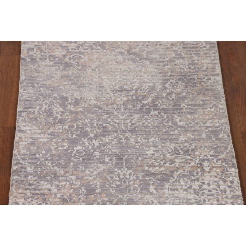 Modern / Abstract Accent Rug Handmade Wool Carpet - 2'7"x 4'9"
