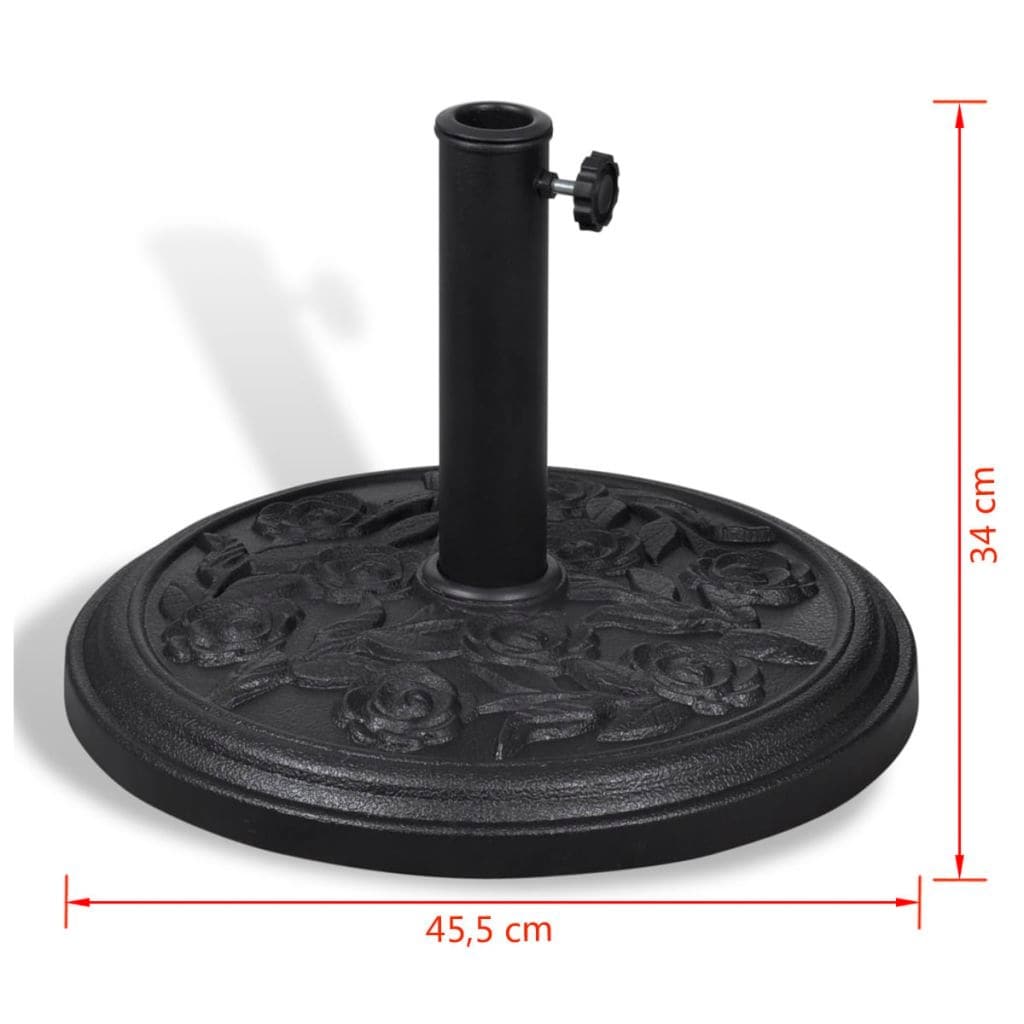solid parasol base