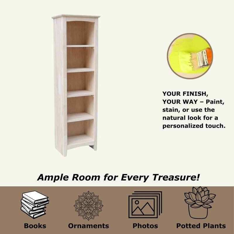 Shaker Solid Wood Bookcase