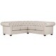 preview thumbnail 7 of 33, Knightsbridge Scrolled Arm Chesterfield Sectional by iNSPIRE Q Artisan