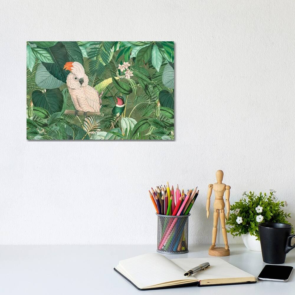 iCanvas "Jungle Friends" by Andrea Haase Canvas Print