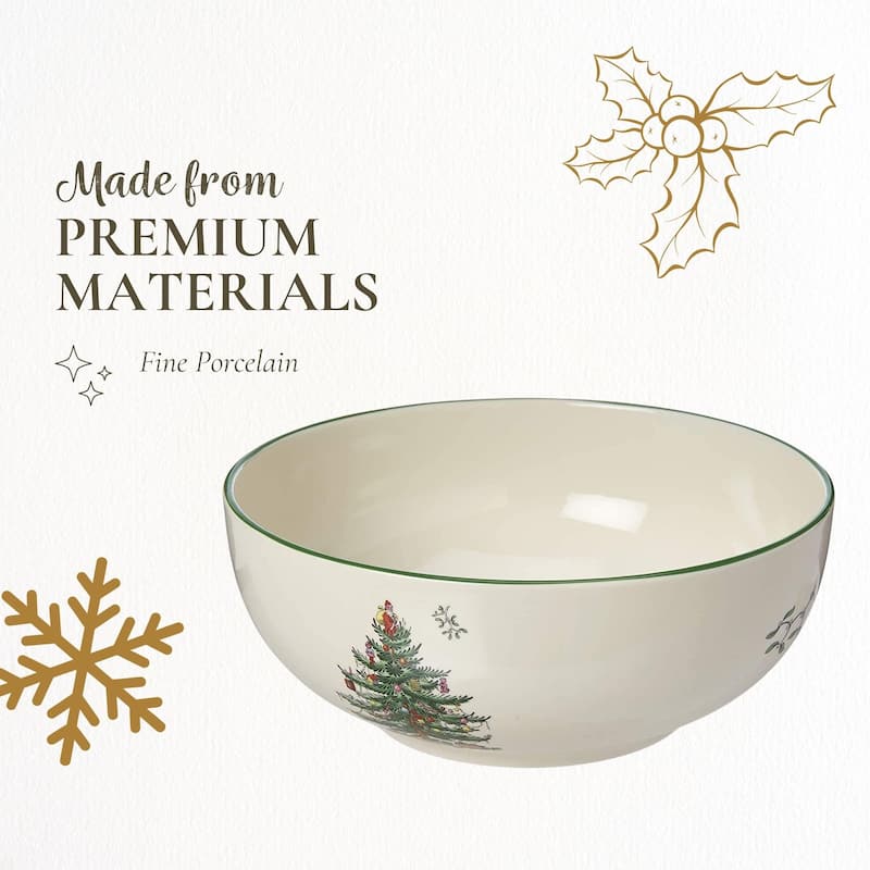Spode Christmas Tree Round Bowl
