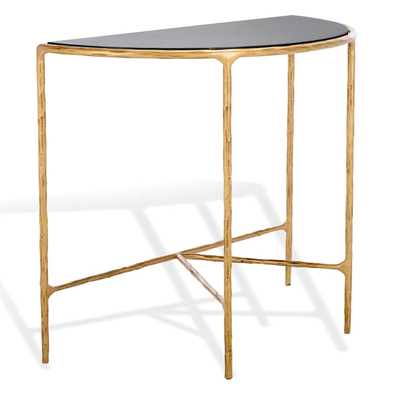 SAFAVIEH Couture Constanca Forged Metal Console Table - 36" W x 18" L x 30" H - 36"W x 18"D x 30"H