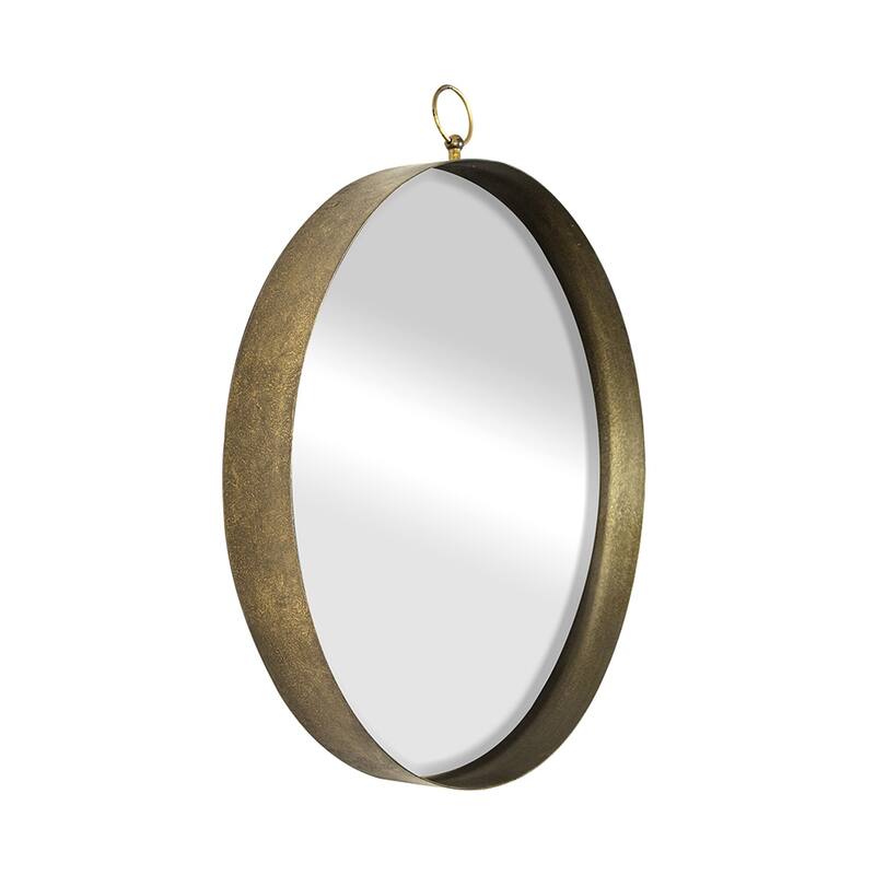 Circle Mirror Frame for Living Room Bedroom Vanity Entryway Hallway
