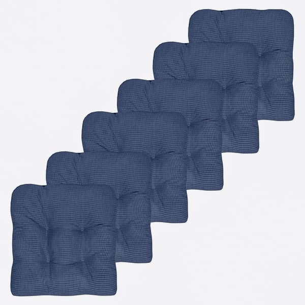 6 or 12 Pack 4 Fluffy Memory Foam Non Slip Chair Cushion Pad 2 6 or 12 Pack 4 Fluffy Memory Foam Non Slip Chair Cushion Pad 2