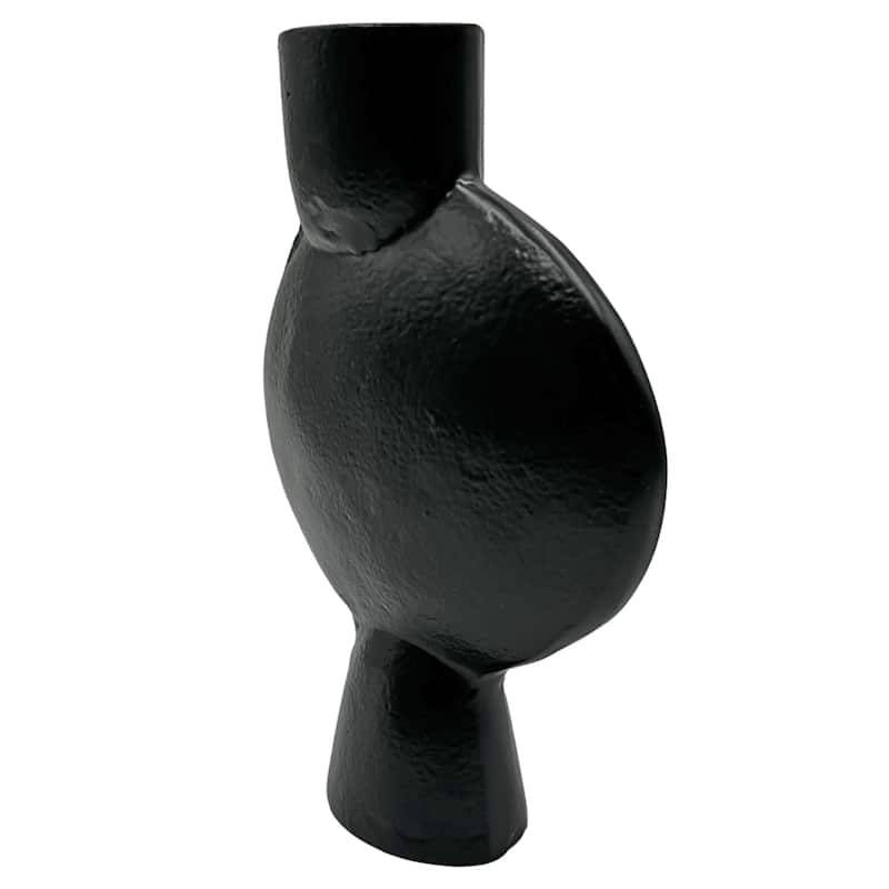 Decorative Handmade Aluminum Abstract Round Flower Vase