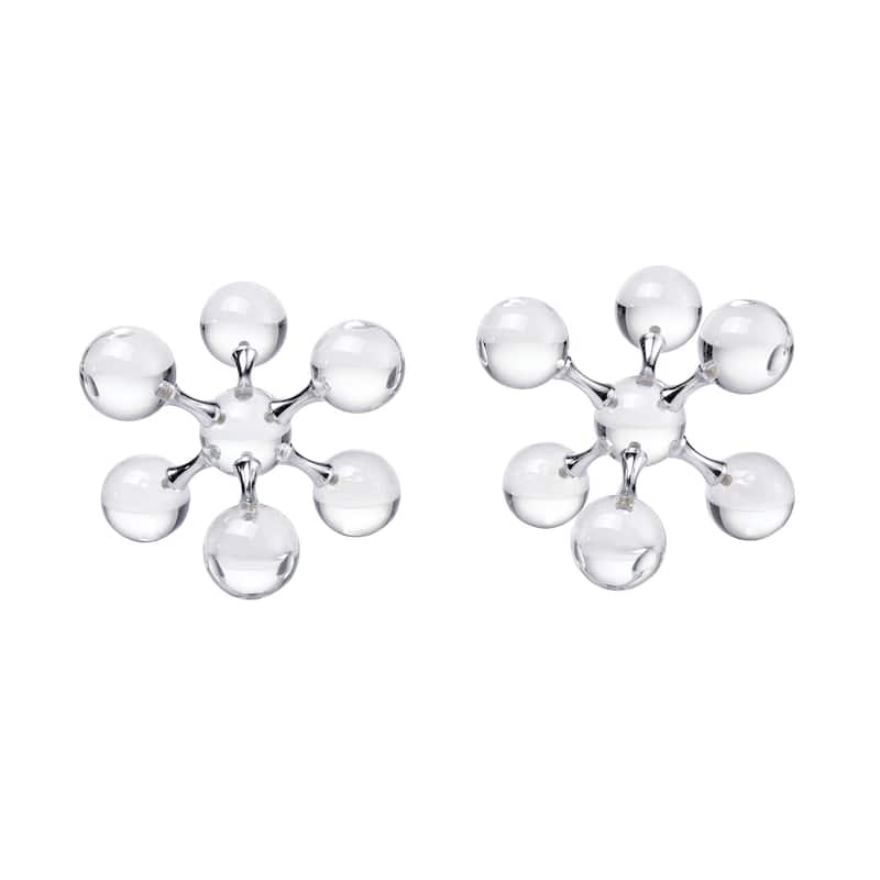 Elk Home Jumble Jacks Clear Crystal Ornamental Accessory