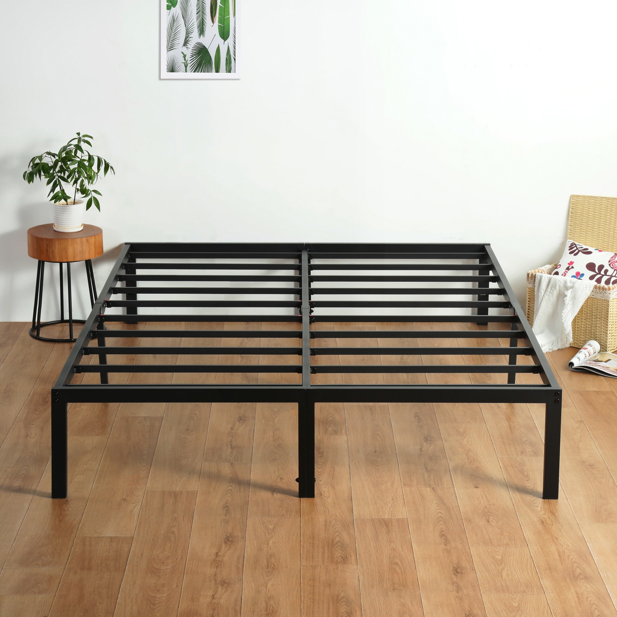 Minimalist sales bed frame