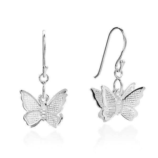 handcrafted Hearts of Butterflies Earrings
