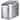 Costway Silver Portable Compact Electric Ice Maker Machine Mini Cube