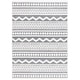 preview thumbnail 37 of 44, SAFAVIEH Alamo Meeri Rustic Moroccan Rug 4' x 6' - Charcoal/Ivory - Rectangle