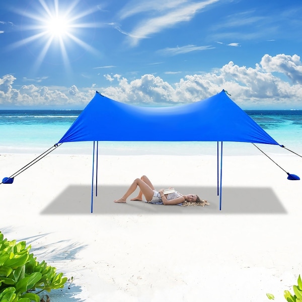 family beach tent