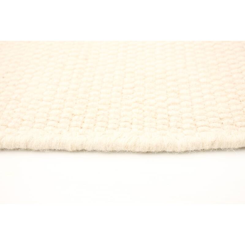 ECARPETGALLERY Hand Loomed Bungalow Wool Dhurrie