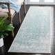 preview thumbnail 87 of 154, SAFAVIEH Evoke Quinn Vintage Distressed Rug 2'2" x 7' Runner - Ivory/Aqua