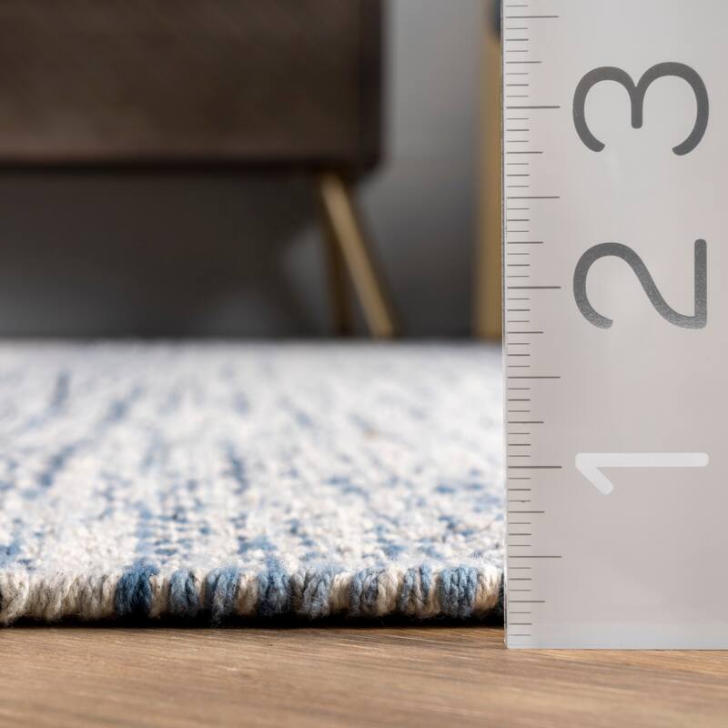 Nuloom Diem Geometric Cotton Tassel Area Rug
