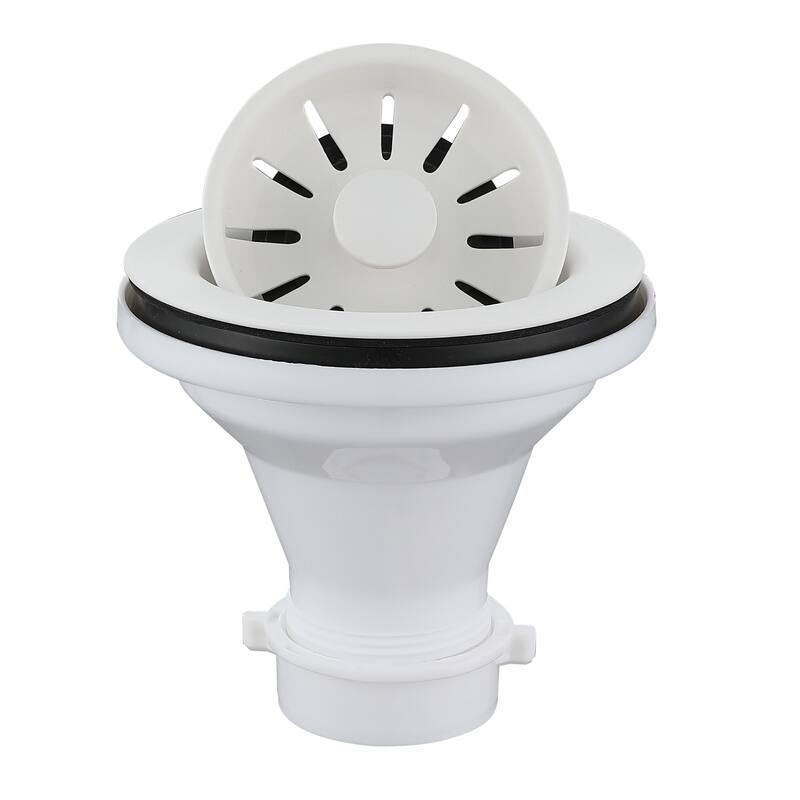 Karran Kitchen Sink Basket Strainer - White