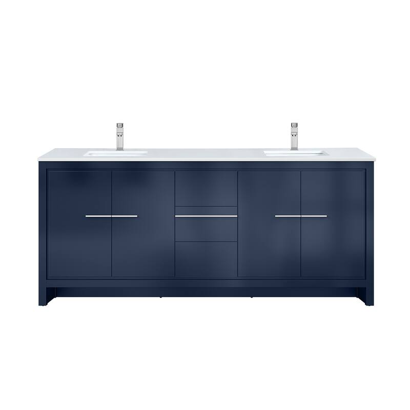 Lafarre Bath Vanity Quartz Top, Sink and Chrome Faucet