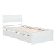 preview thumbnail 9 of 15, Bed Frame With Twin Trundle