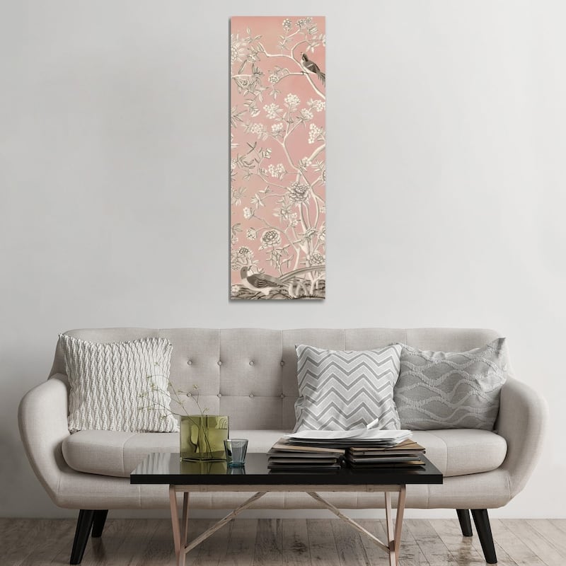 iCanvas "Blush Chinoiserie I" by Naomi McCavitt Canvas Print