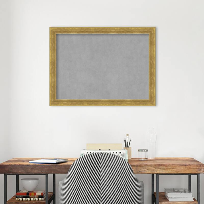 Amanti Art Angled Gold Framed Magnetic Board