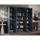 preview thumbnail 11 of 145, Palace Imports 100% Solid Wood Pantry Cabinet, Adjustable Shelves, 65" Wide, 71.5" Tall - 65" x 71.5"