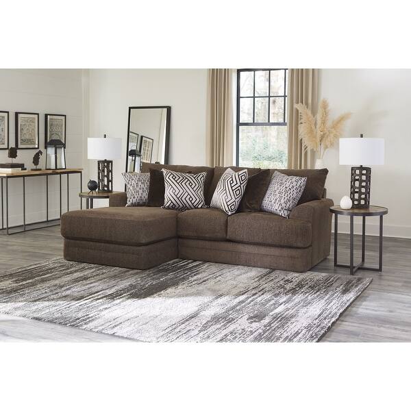 McGinty 2Piece Fabric Sofa Chaise Bed Bath & Beyond 38256257