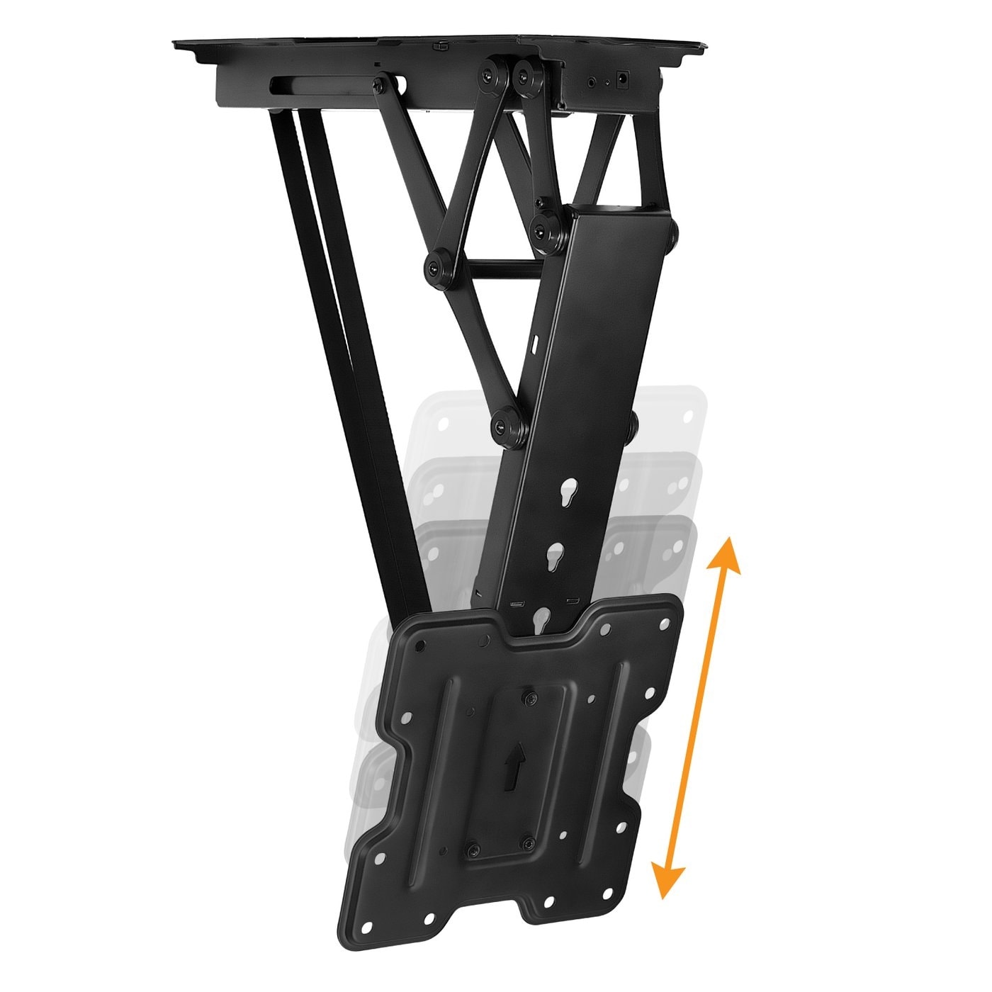 Shop Mount It Motorized Ceiling Tv Wall Mount Mi 4223 Black
