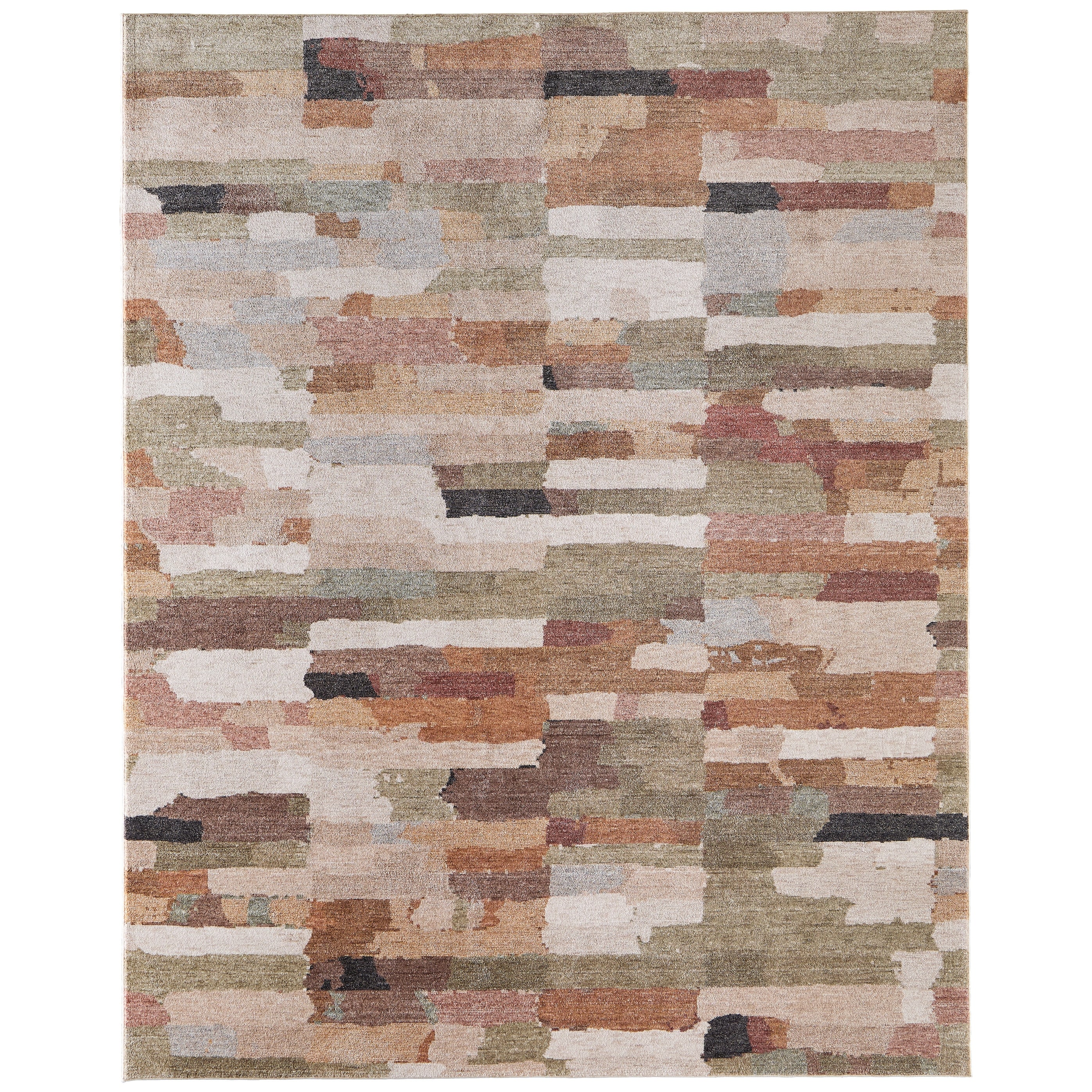 Grand Bazaar Stirling Machine Made Abstract Modern Area Rug
