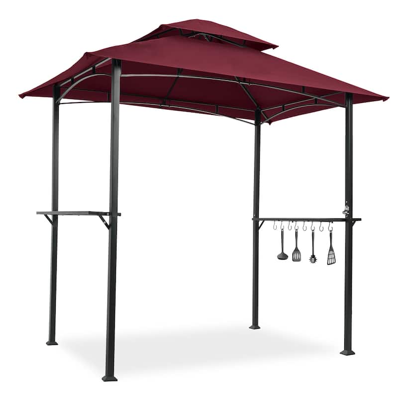 8 x 5 Ft Outdoor Grill Gazebo