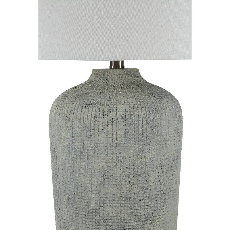 Everren Aurelle 28.5" Height Table Lamps, Grey Rock