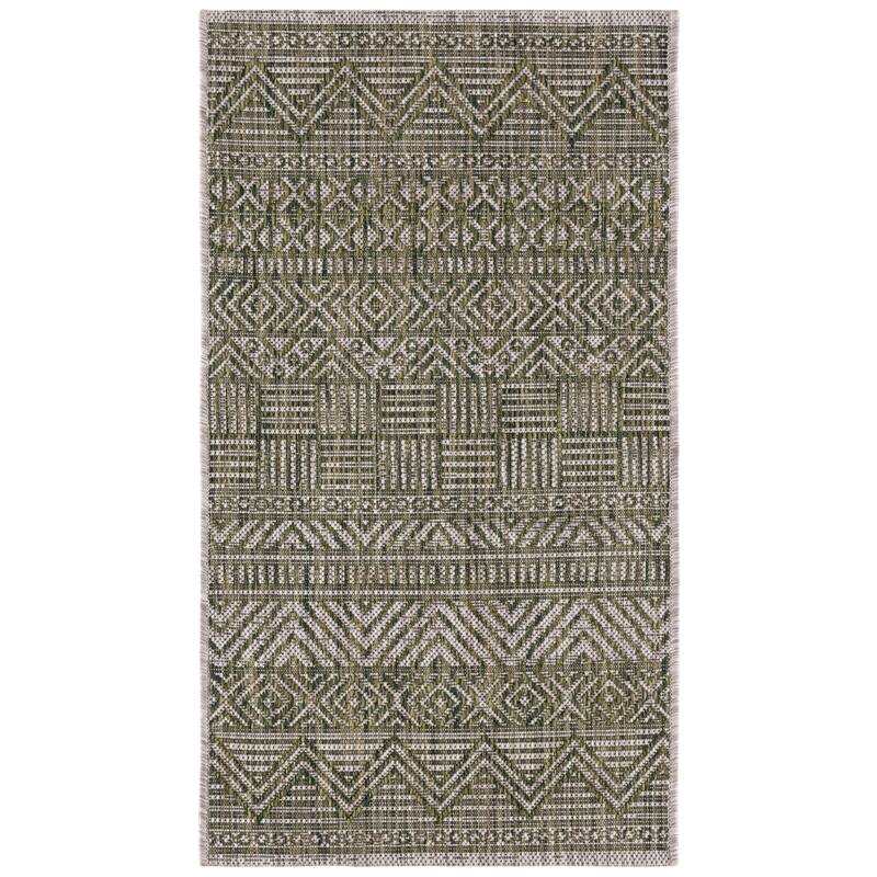 SAFAVIEH Courtyard Rozenn Indoor/ Outdoor Waterproof Patio Backyard Rug