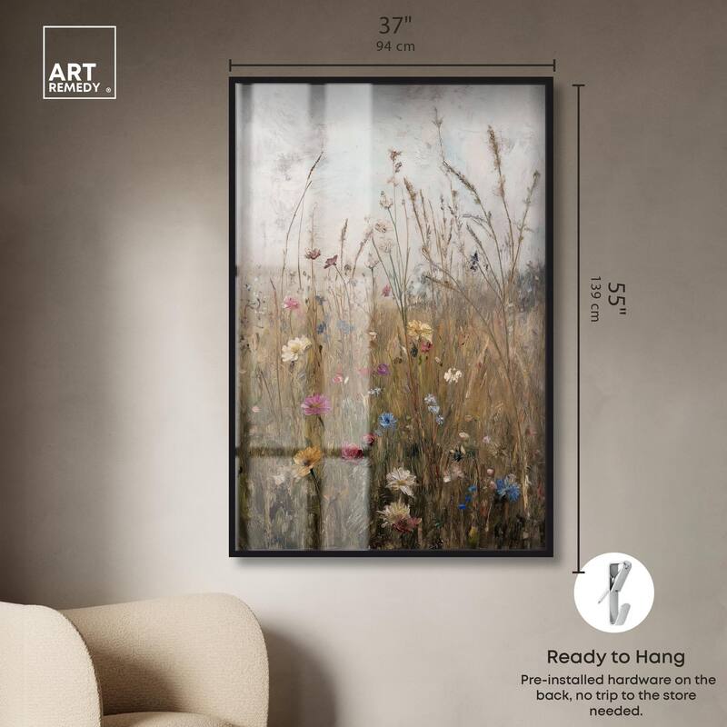 Field of Forgotten Dreams I Shadowbox by Art Remedy