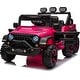preview thumbnail 10 of 28, 24V Electric Ride on Truck for Kids,Wide Seater Battery Powered Truck with Remote Control, Music,LED Cool Lighting,4WD