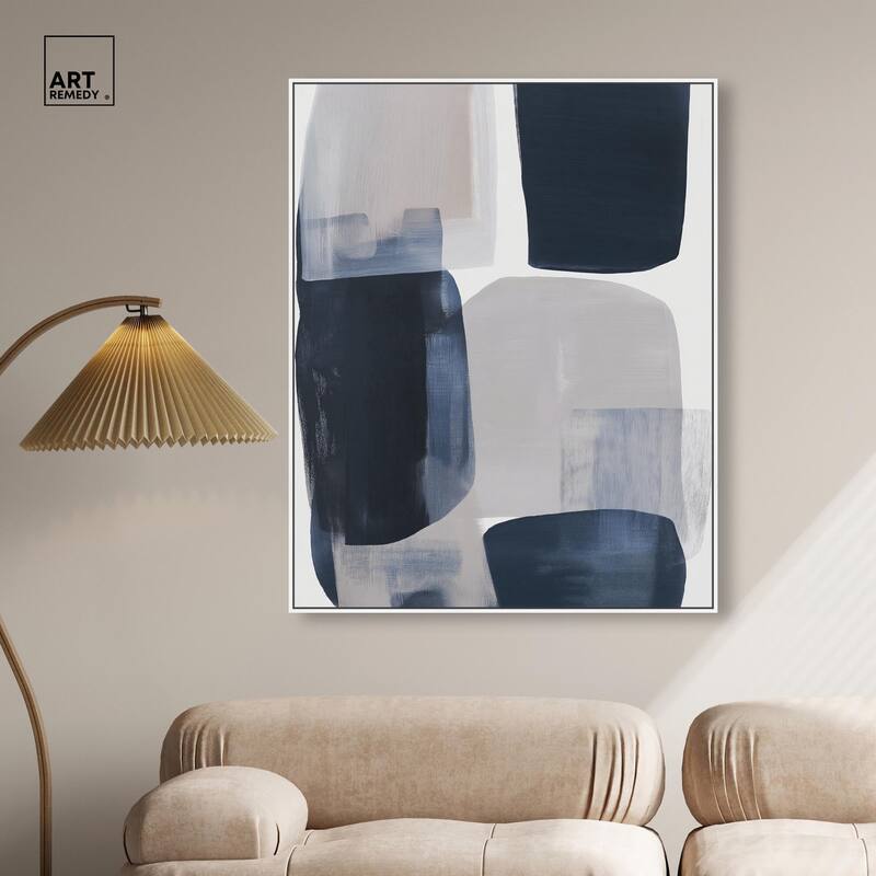 Oceanic Forms II Canvas by Art Remedy