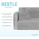 preview thumbnail 5 of 10, Dream On Me Nestle Kids Sofa - Duo
