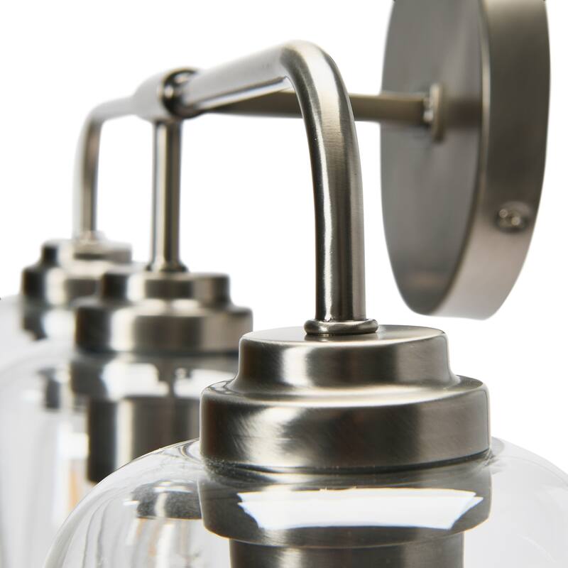 Robert Stevenson Lighting Holden - Metal and Glass Vanity Light