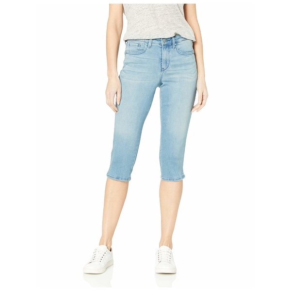 baby blue capri pants