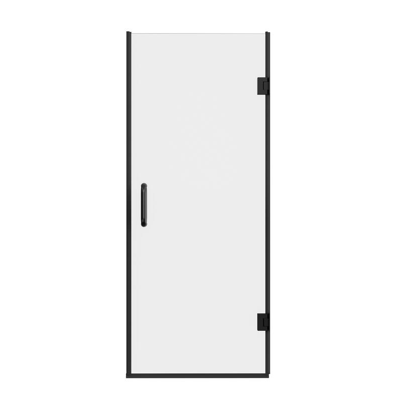 72" H Frameless Double Hinge Design Shower Door With Handle