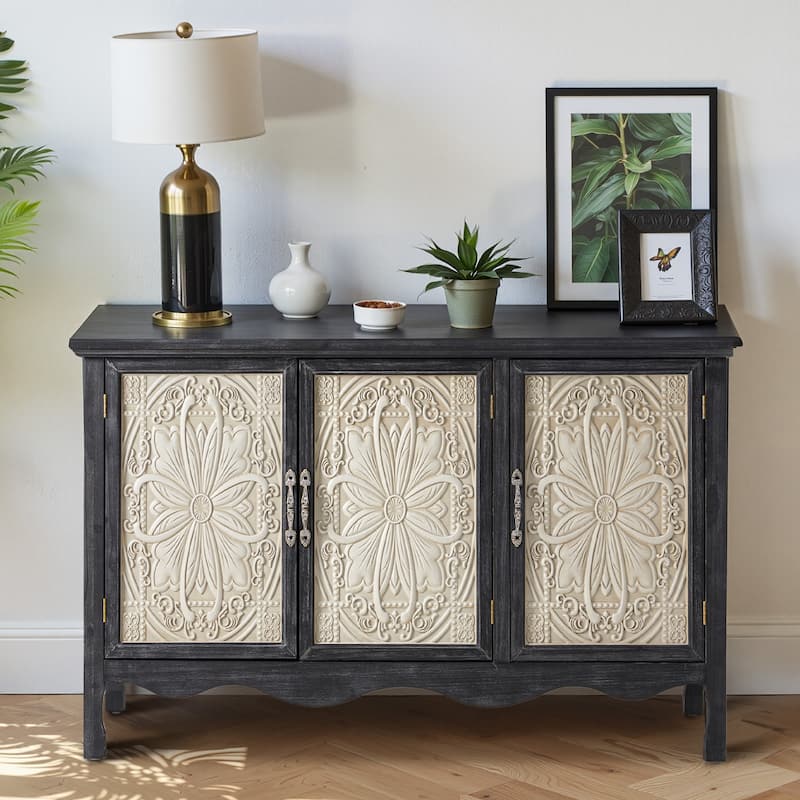 3-Door Accent Cabinet