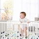 preview thumbnail 2 of 4, Sweet Jojo Designs Blue and Green Mod Dinosaur Collection Fitted Crib Sheet
