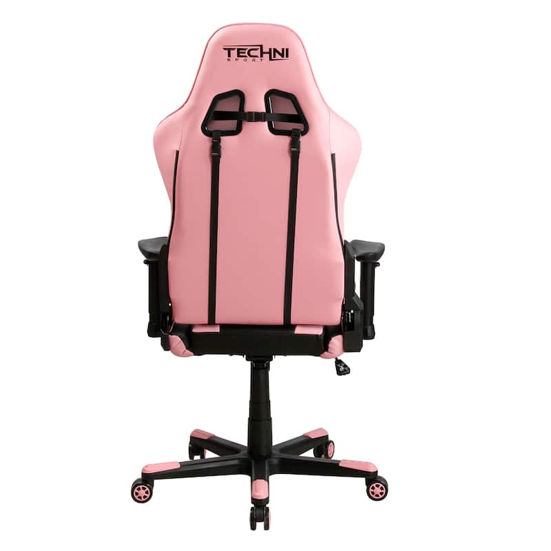 Techni Sport TS-4300 Ergonomic High Back Racer Style PC Gaming Chair for Ultimate Comfort and Support