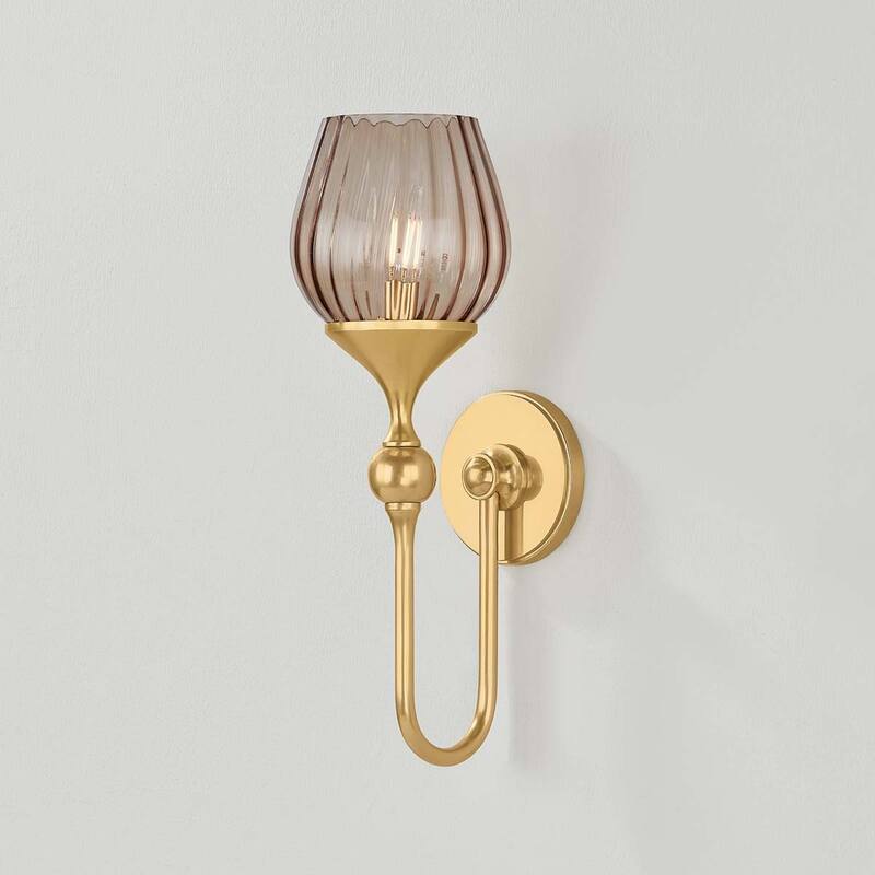 Hudson Valley Lighting 6918 Chatton 17" Tall Wall Sconce with Fluted