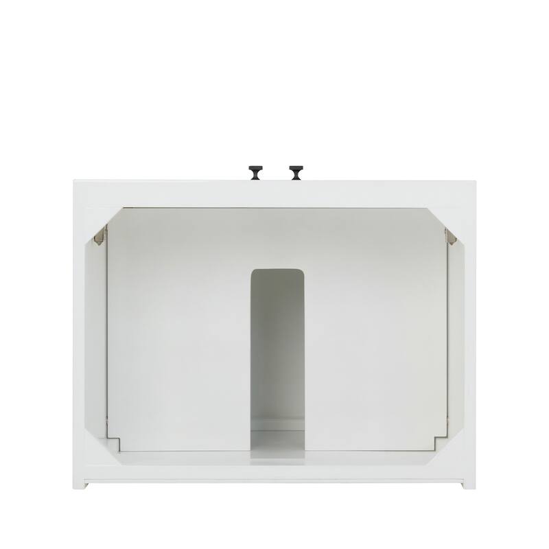 James Martin Vanities 533-V24-MBK Chianti 24" Dual-Mounted Single