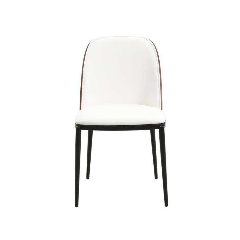 Voren 7-Piece Dining Set 55-Inch Rectangular Sintered Stone Dining Table and 6 Dining Side Chairs