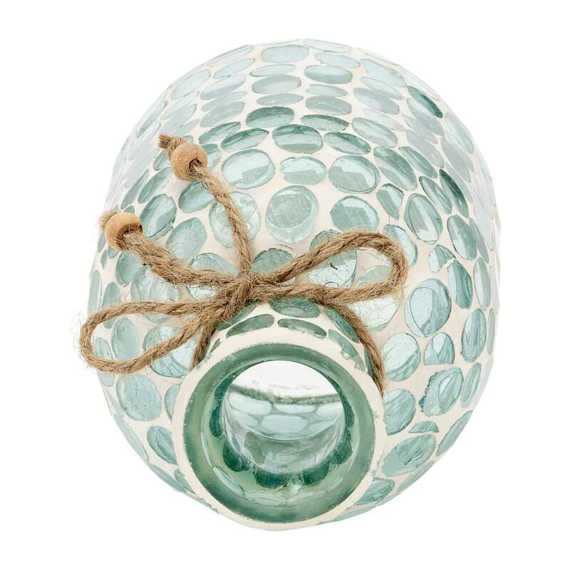 Sagebrook Home Glass Mosaic Vase