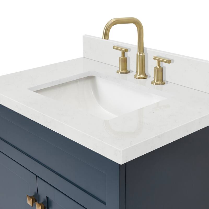 Ariel F030SCQRVO Hamlet 30" Free Standing Single Basin Vanity Set with