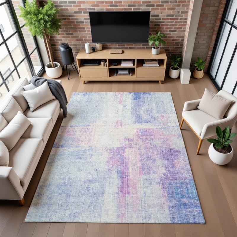 Premium Washable Super Soft Abstract Glam Mayfield Rug